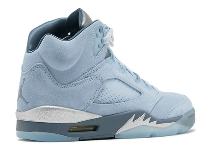 Men's Jordan 5 Retro Low Blue Bird Shoes