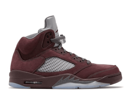 Men's Jordan 5 Retro Low Burgundy Shoes