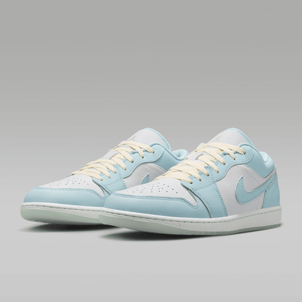Men's Air Jordan 1 Low SE Glacier Blue Shoes
