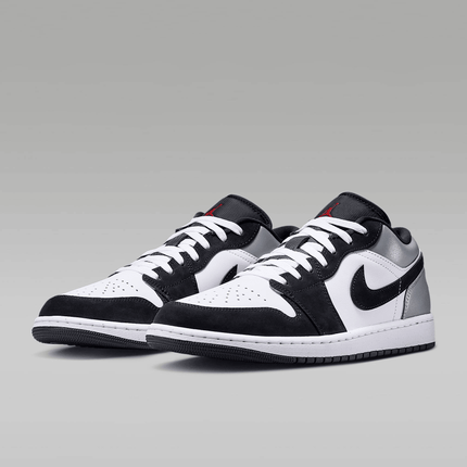 Men's Air Jordan 1 Low SE Matte Silver Shoes