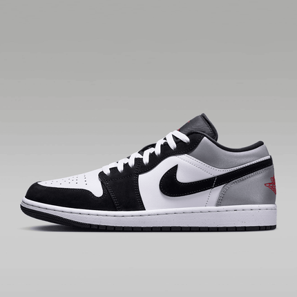 Men's Air Jordan 1 Low SE Matte Silver Shoes