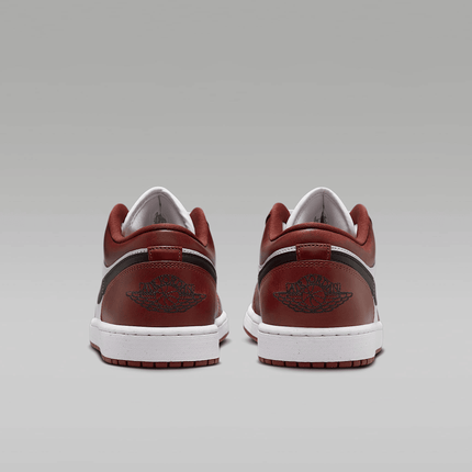 Men's Air Jordan 1 Low SE White Dark Pony Shoes