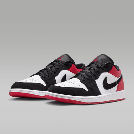 Men's Air Jordan 1 Low SE White Varsity Red Shoes