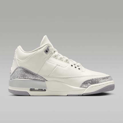 Men's Air Jordan 3 Retro 'Metallic Silver' Shoes