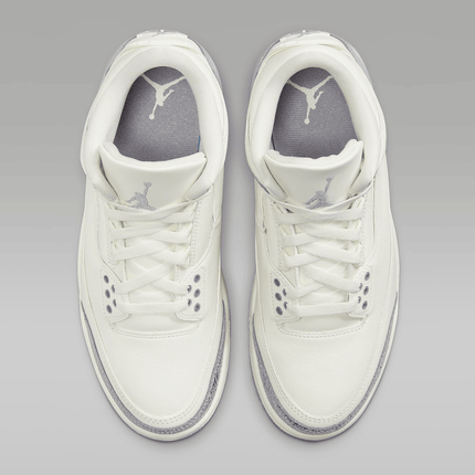 Men's Air Jordan 3 Retro 'Metallic Silver' Shoes