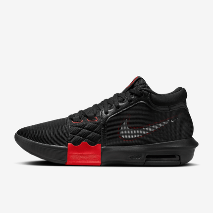 Men's Nike LeBron Witness 8 Black University Red Shoes