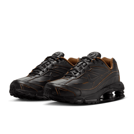 Men's Shox Ride 2 Black and Light British Tan Shoes