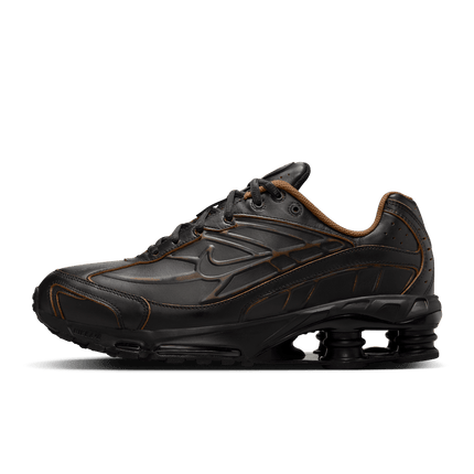 Men's Shox Ride 2 Black and Light British Tan Shoes