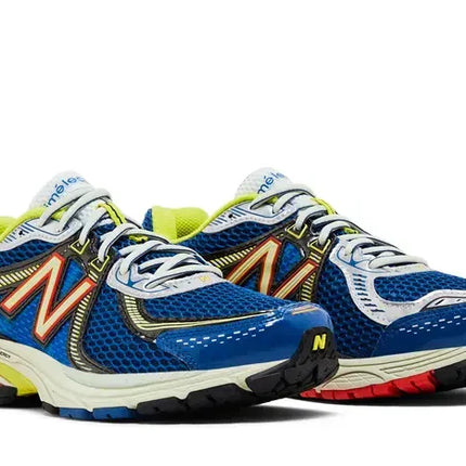 Men's AimÃ© Leon Dore x 860v2 'Blue Yellow' Shoes