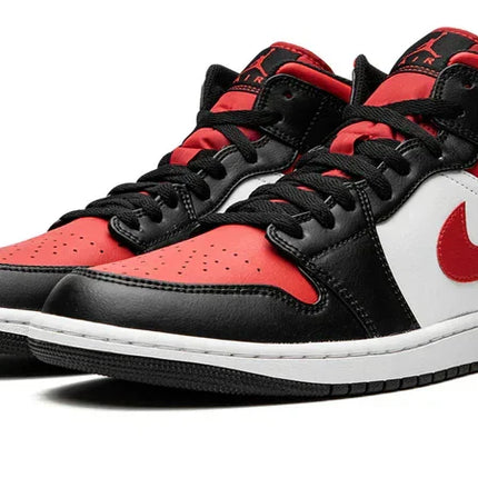 Men's Air Jordan 1 High Bred Toe Shoes