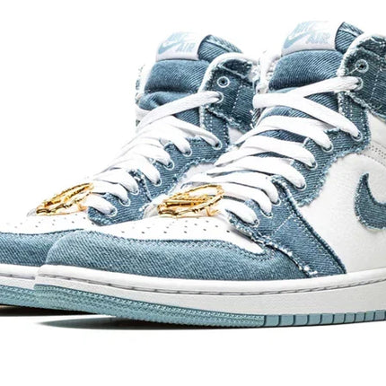 Men's Air Jordan 1 High Denim Shoes
