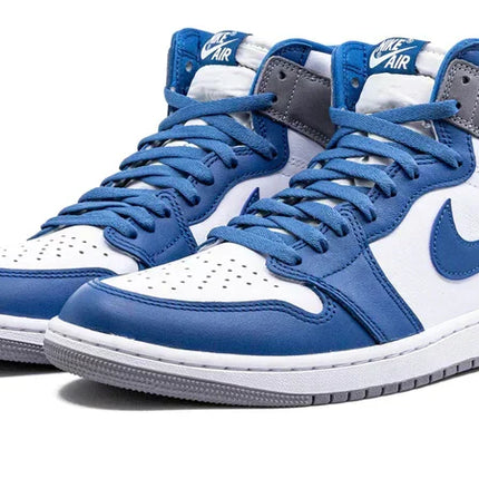Men's Air Jordan 1 High True Blue Shoes