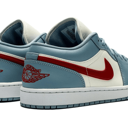 Men's Air Jordan 1 Low Blue Whisper Shoes
