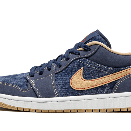 Men's Air Jordan 1 Low Denim Shoes