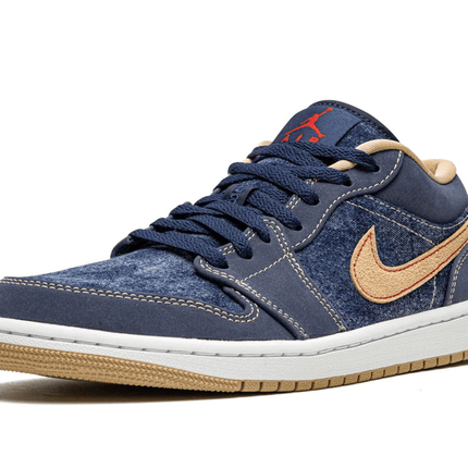 Men's Air Jordan 1 Low Denim Shoes