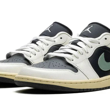 Men's Air Jordan 1 Low Jade Smoke Shoes