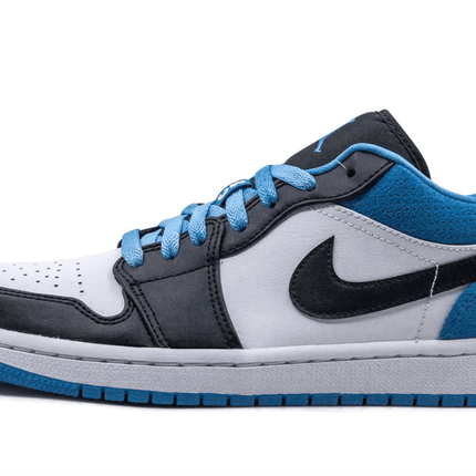 Men's Air Jordan 1 Low Laser Blue Shoes