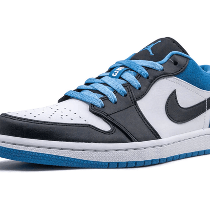 Men's Air Jordan 1 Low Laser Blue Shoes