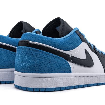 Men's Air Jordan 1 Low Laser Blue Shoes