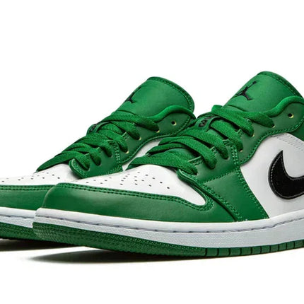Men's Air Jordan 1 Low Pine Green Shoes