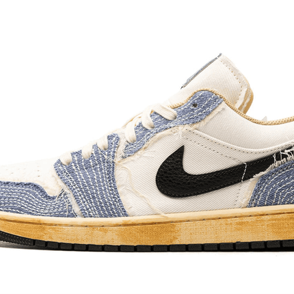 Men's Air Jordan 1 Low Sashiko Denim Shoes