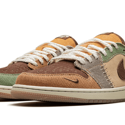 Men's Air Jordan 1 Low Zion Williamson - Voodoo Shoes