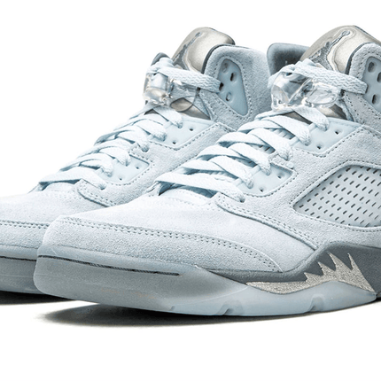 Men's Air Jordan 5 Blue Bird Shoes