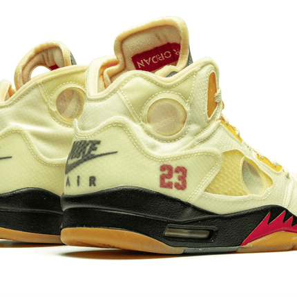 Men's Air Jordan 5 Off-White - Sail Shoes