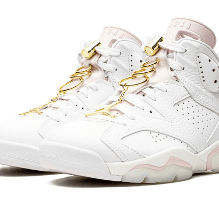 Men's Air Jordan 6 Gold Hoops Shoes