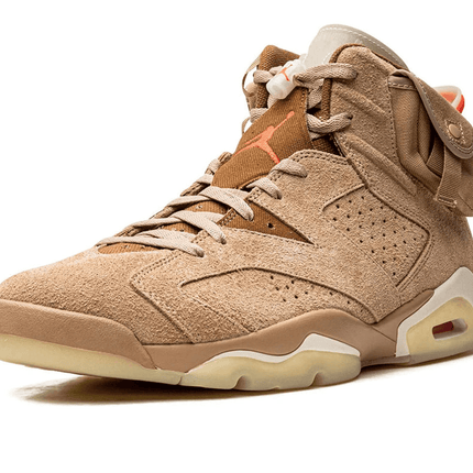 Men's Air Jordan 6 Travis Scott - British Khaki Shoes