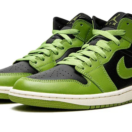 Men's Air Jordan 1 Mid Altitude Green Shoes