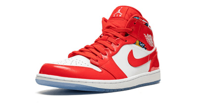 Men's Air Jordan 1 Mid Barcelona Sweater Shoes