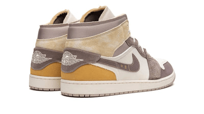Men's Air Jordan 1 Mid Craft Taupe Haze Shoes