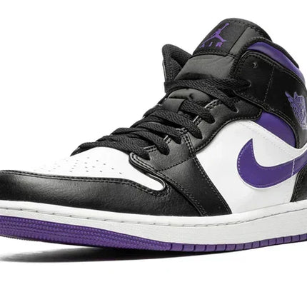 Men's Air Jordan 1 Mid Dark Iris Shoes