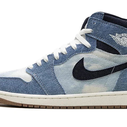 Men's Air Jordan 1 Mid Denim Shoes