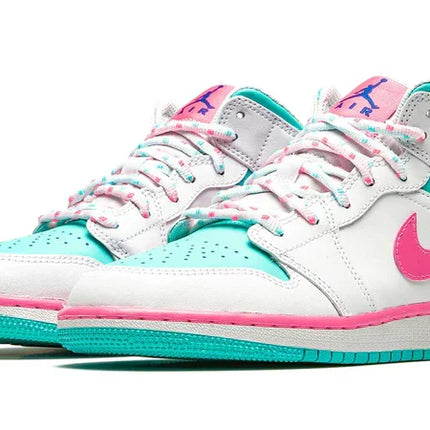 Men's Air Jordan 1 Mid Digital Pink Shoes