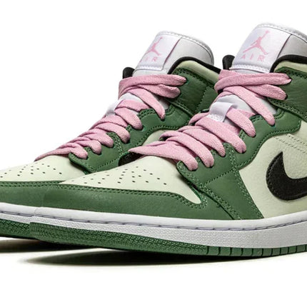 Men's Air Jordan 1 Mid Dutch Green Shoes