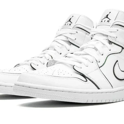 Men's Air Jordan 1 Mid Iridescent Outline Shoes