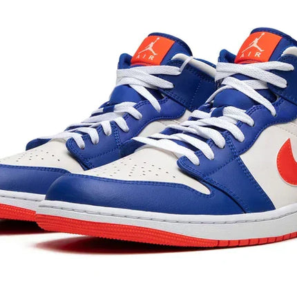 Men's Air Jordan 1 Mid Knicks Shoes