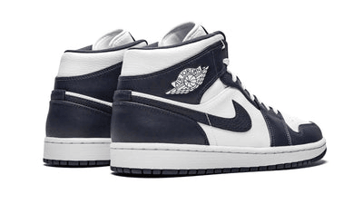 Men's Air Jordan 1 Mid Obsidian Shoes