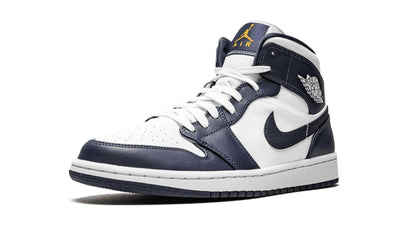 Men's Air Jordan 1 Mid Obsidian Shoes