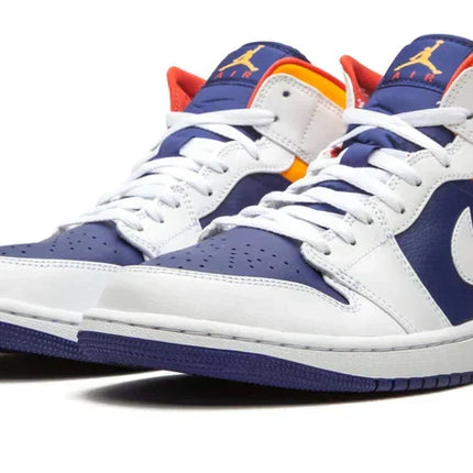 Men's Air Jordan 1 Mid Royal Blue Shoes