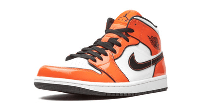 Men's Air Jordan 1 Mid Turf Orange Shoes