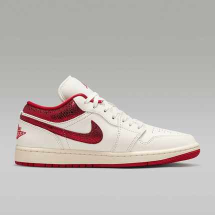 Men's Air Jordan 1 Low SE Team Red Shoes