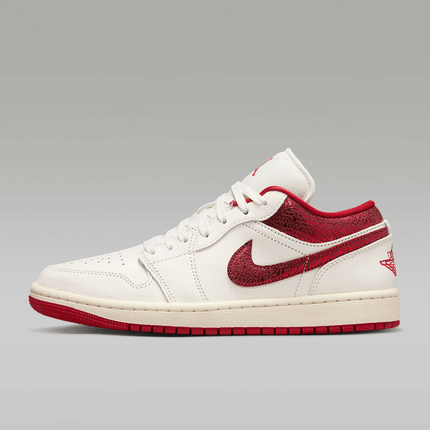 Men's Air Jordan 1 Low SE Team Red Shoes