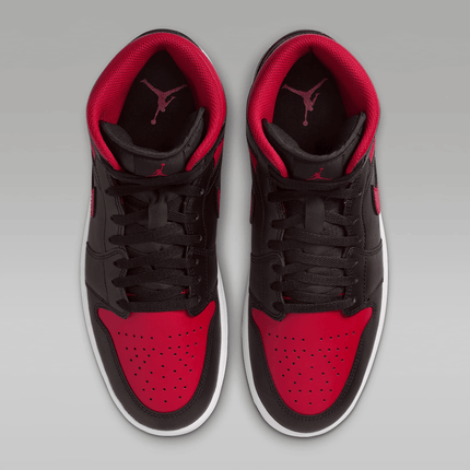 Men's Air Jordan 1 Mid SE Varsity Red Shoes