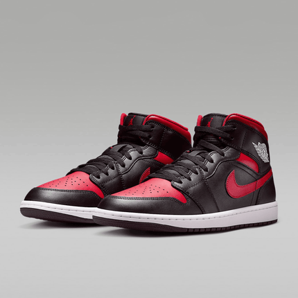 Men's Air Jordan 1 Mid SE Varsity Red Shoes