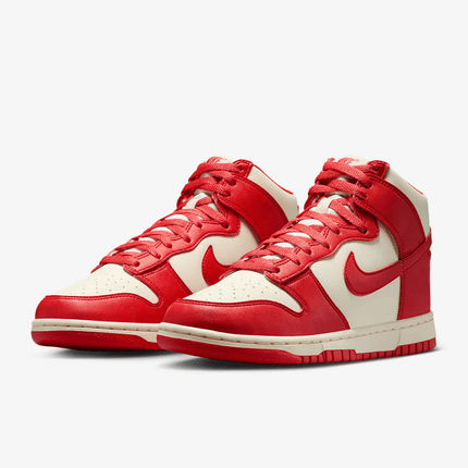 Men's Nike Dunk High Light Crimson Shoes