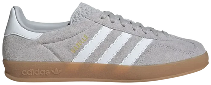 Men's Adidas Gazelle Indoor Grey White Shoes