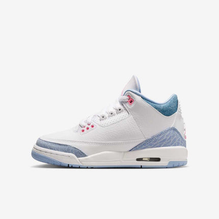 Men's Air Jordan 3 Retro Ã¢â‚¬Å“Denim Pink GlowÃ¢â‚¬Â Shoes